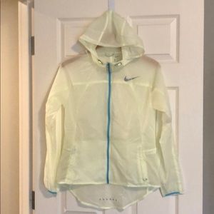Nike lightweight running zip-up